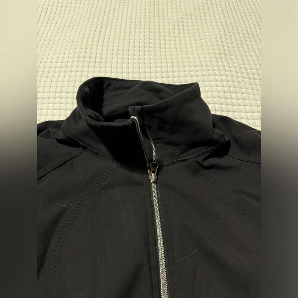 Lululemon Black Zip Up Jacket.